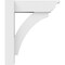 Ekena Millwork Thorton Architectural Grade PVC Outlooker with Traditional Ends, 5"W X 12"D X 14"H OUTP05X12X14THR01 - alternate 3